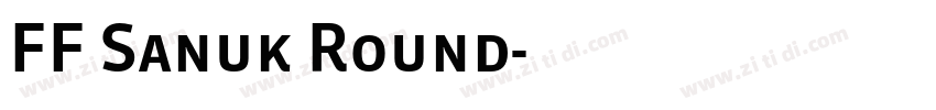 FF Sanuk Round字体转换 FF Sanuk Round字体转换